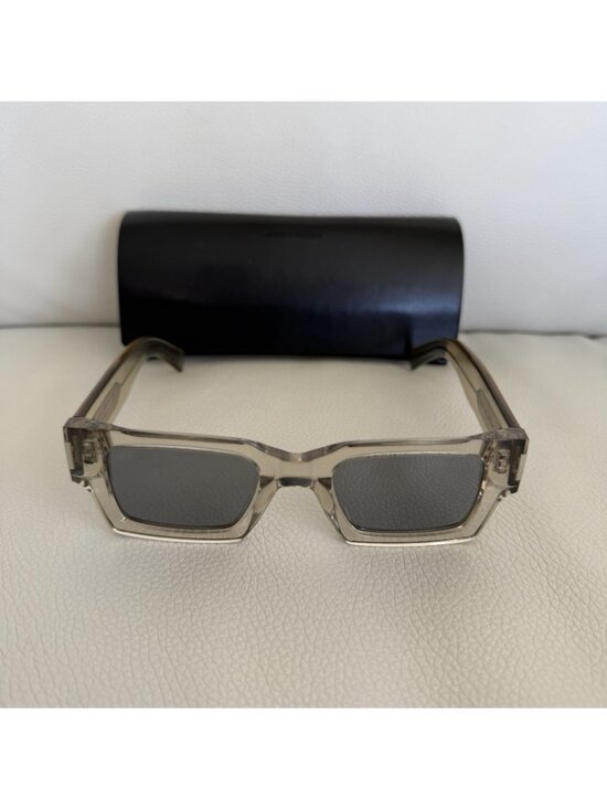 Saint Laurent SL 572 Beige/Silver Mirrored (003) Sunglasses main image 5